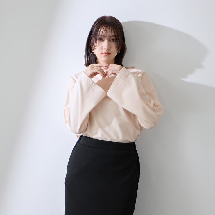 ハイゲージ天竺ボートネックプルオーバー | QUEENS COURT | 詳細画像6 