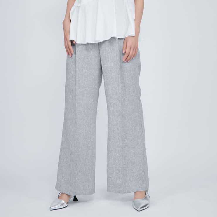 ライトツィードタックパンツ≪手洗い可能≫ | QUEENS COURT | 詳細画像10 