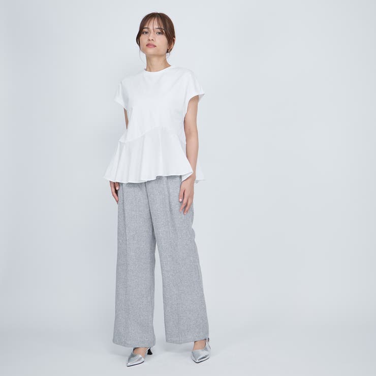 ライトツィードタックパンツ≪手洗い可能≫ | QUEENS COURT | 詳細画像13 