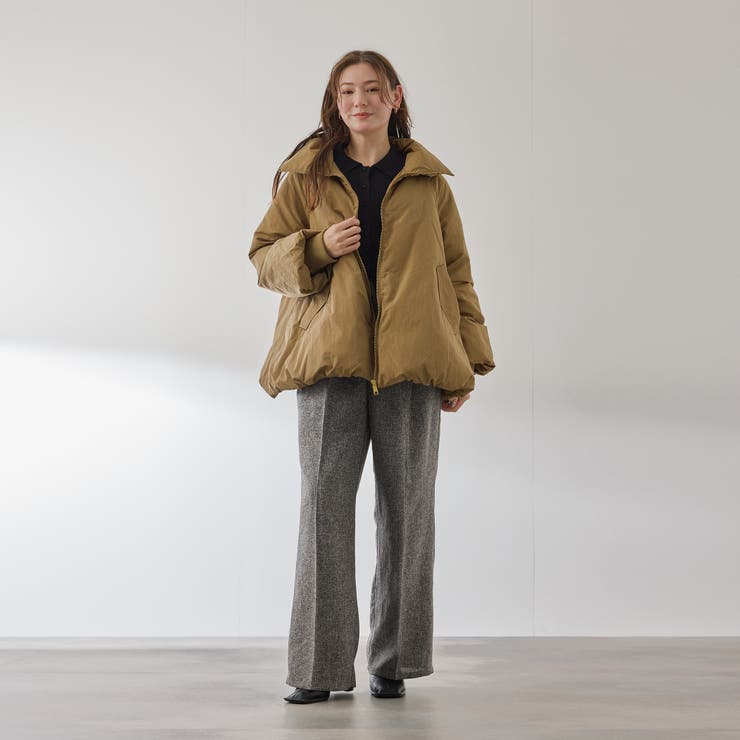 ライトツィードタックパンツ≪手洗い可能≫ | QUEENS COURT | 詳細画像8 