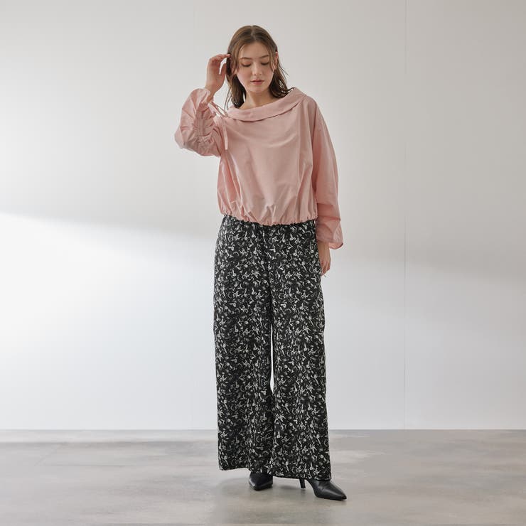 マルチフラワーイージーワイドパンツ≪手洗い可能≫ | QUEENS COURT | 詳細画像10 