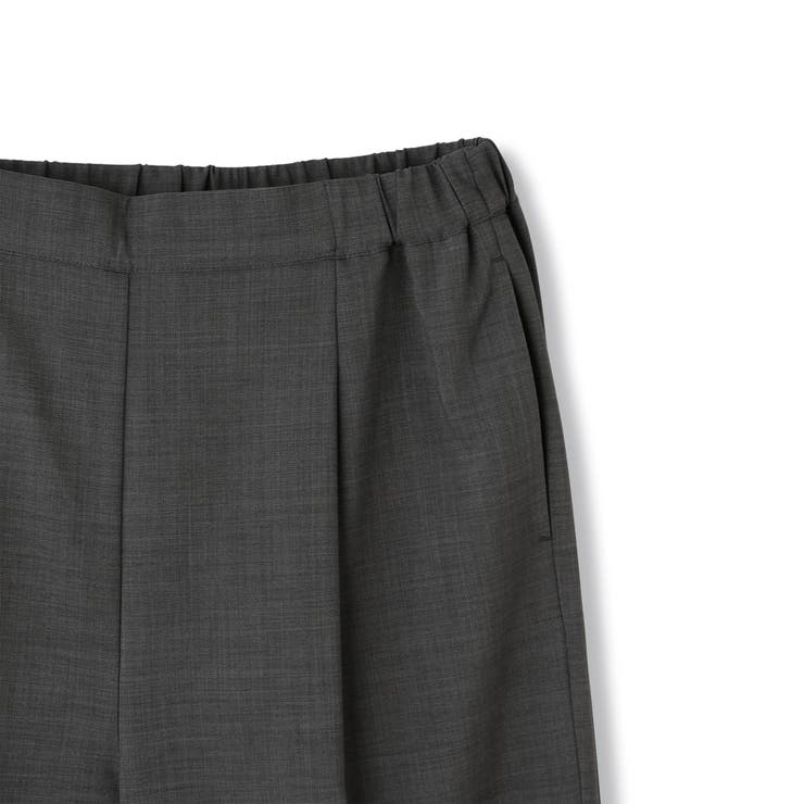 ナチュレッチセンタープレスワイドパンツ≪手洗い可能≫ | QUEENS COURT | 詳細画像11 