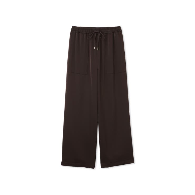 スポンディッシュサテンイージーパンツ≪手洗い可能≫ | QUEENS COURT | 詳細画像8 