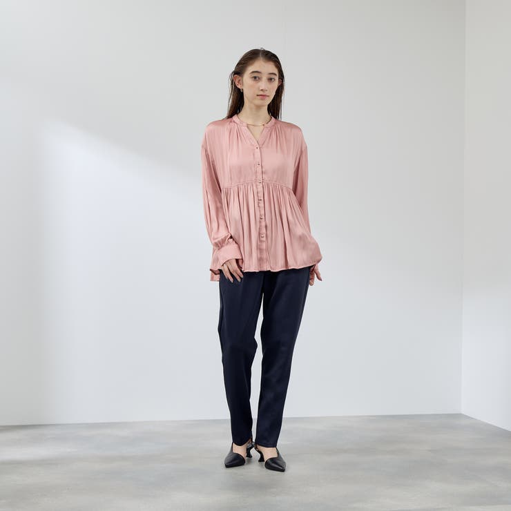 フリルポケットテーパードパンツ≪手洗い可能≫ | QUEENS COURT | 詳細画像6 