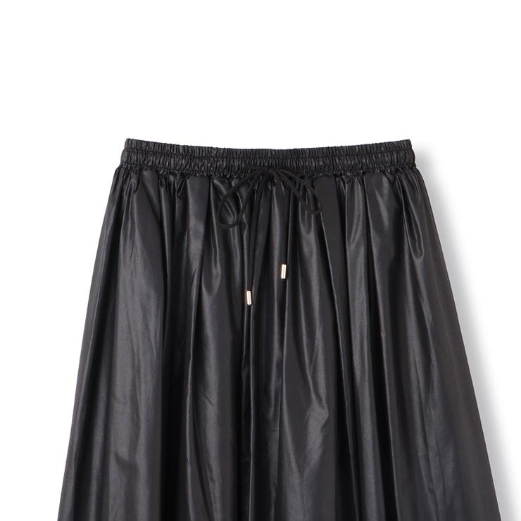 シアーレザー調フレアスカート≪手洗い可能≫ | QUEENS COURT | 詳細画像16 