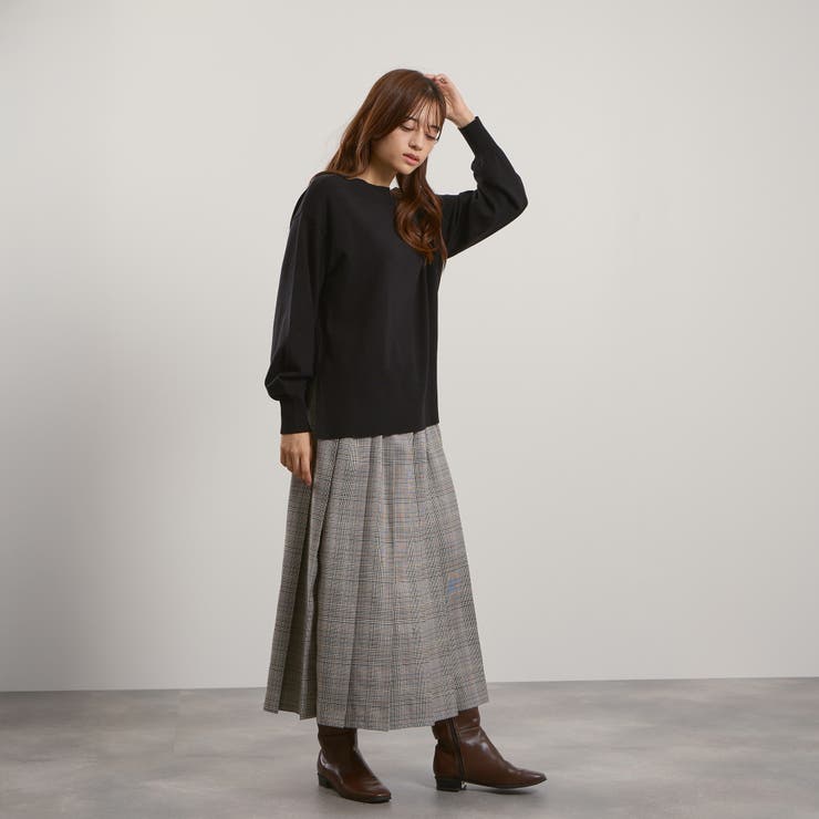 マルチグレンチェックタックプリーツスカート≪手洗い可能≫ | QUEENS COURT | 詳細画像6 
