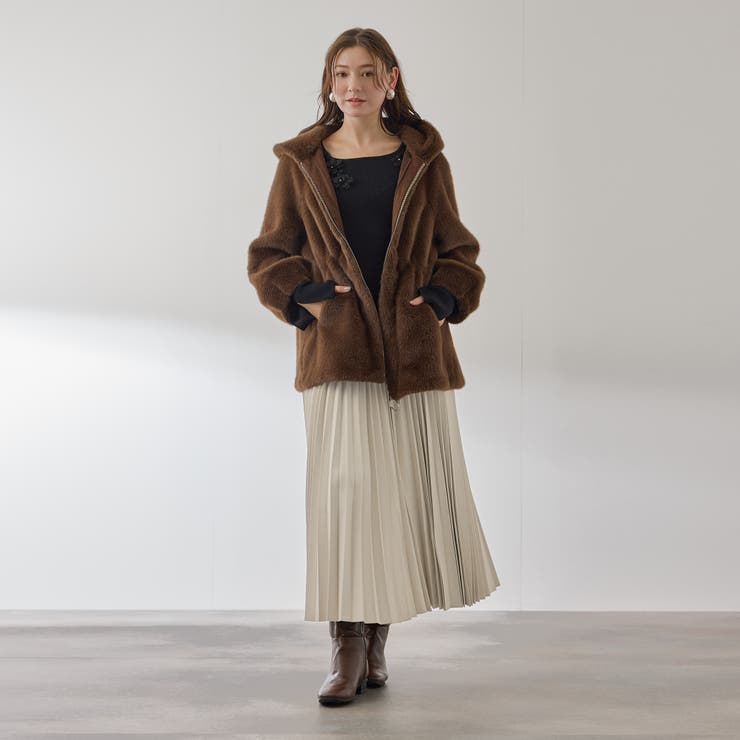 シープナッパチョウプリーツスカート | QUEENS COURT | 詳細画像10 