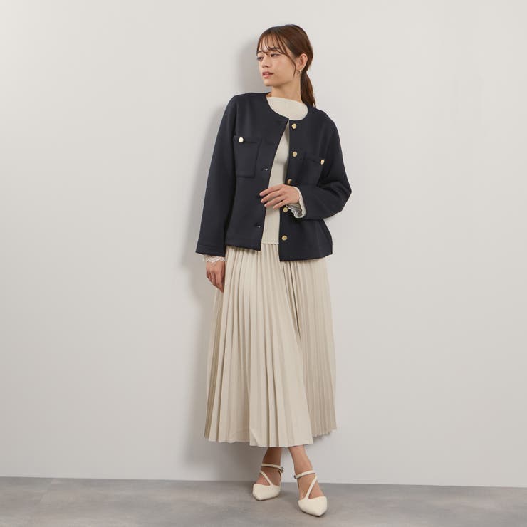 シープナッパチョウプリーツスカート | QUEENS COURT | 詳細画像13 