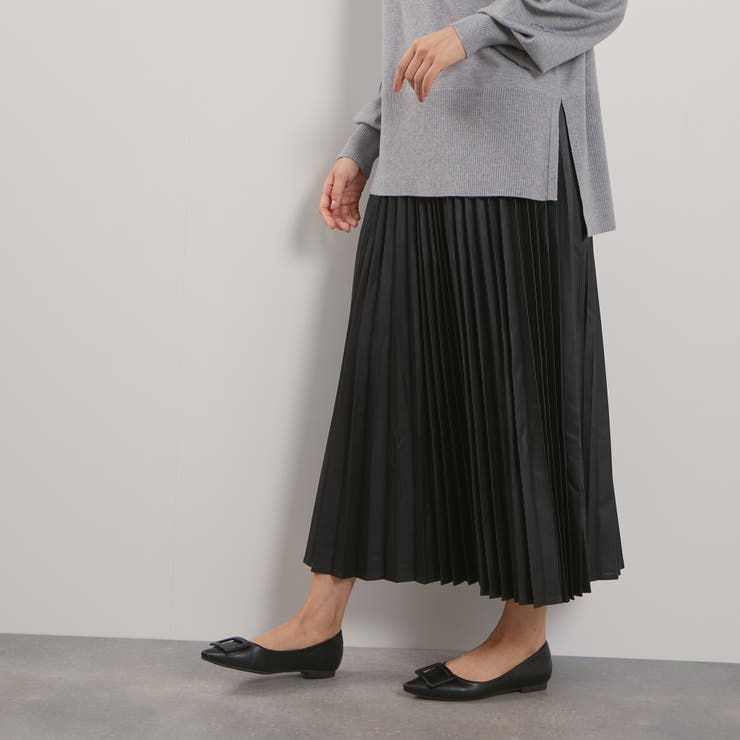 シープナッパチョウプリーツスカート | QUEENS COURT | 詳細画像2 