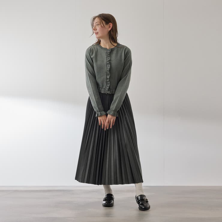 シープナッパチョウプリーツスカート | QUEENS COURT | 詳細画像4 