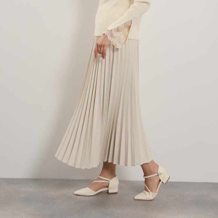 シープナッパチョウプリーツスカート | QUEENS COURT | 詳細画像8 