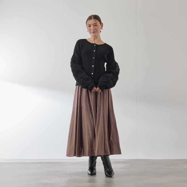 シルキーローンウエストプリーツスカート≪手洗い可能≫ | QUEENS COURT | 詳細画像12 