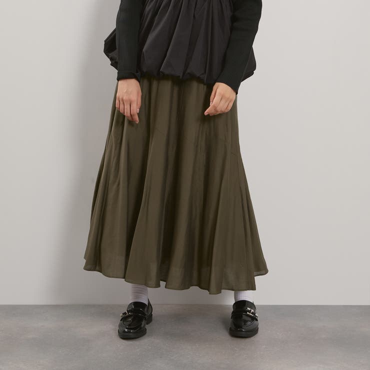 シルキーローンウエストプリーツスカート≪手洗い可能≫ | QUEENS COURT | 詳細画像13 