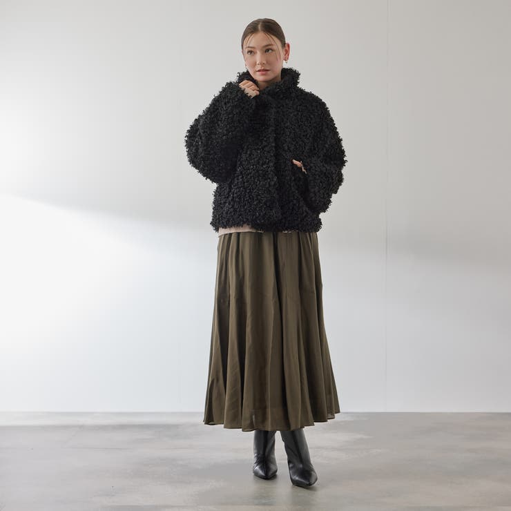 シルキーローンウエストプリーツスカート≪手洗い可能≫ | QUEENS COURT | 詳細画像17 