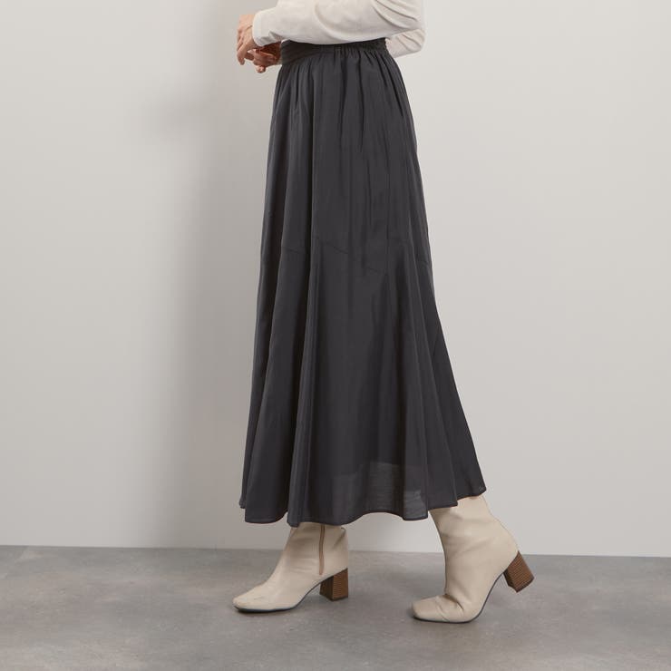シルキーローンウエストプリーツスカート≪手洗い可能≫ | QUEENS COURT | 詳細画像20 