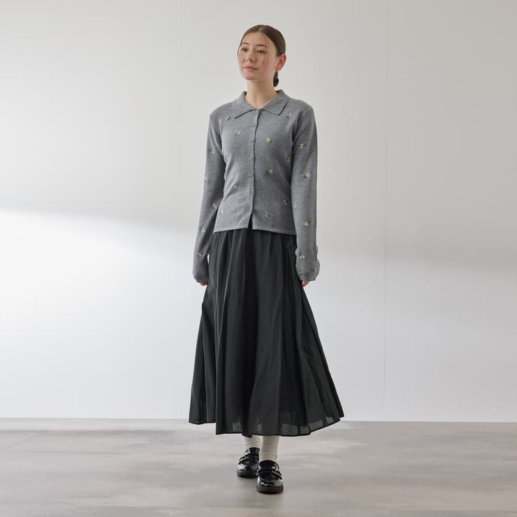 シルキーローンウエストプリーツスカート≪手洗い可能≫ | QUEENS COURT | 詳細画像6 