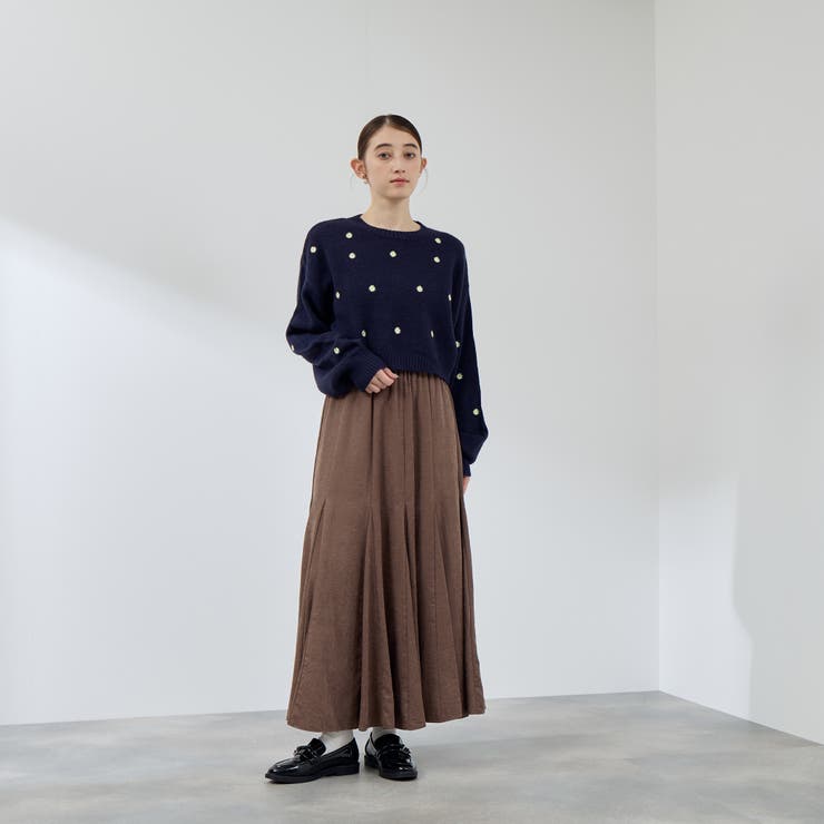 割繊タンブラーピーチマーメイドスカート≪手洗い可能≫ | QUEENS COURT | 詳細画像4 