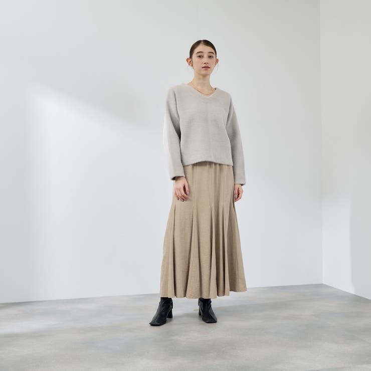 割繊タンブラーピーチマーメイドスカート≪手洗い可能≫ | QUEENS COURT | 詳細画像6 