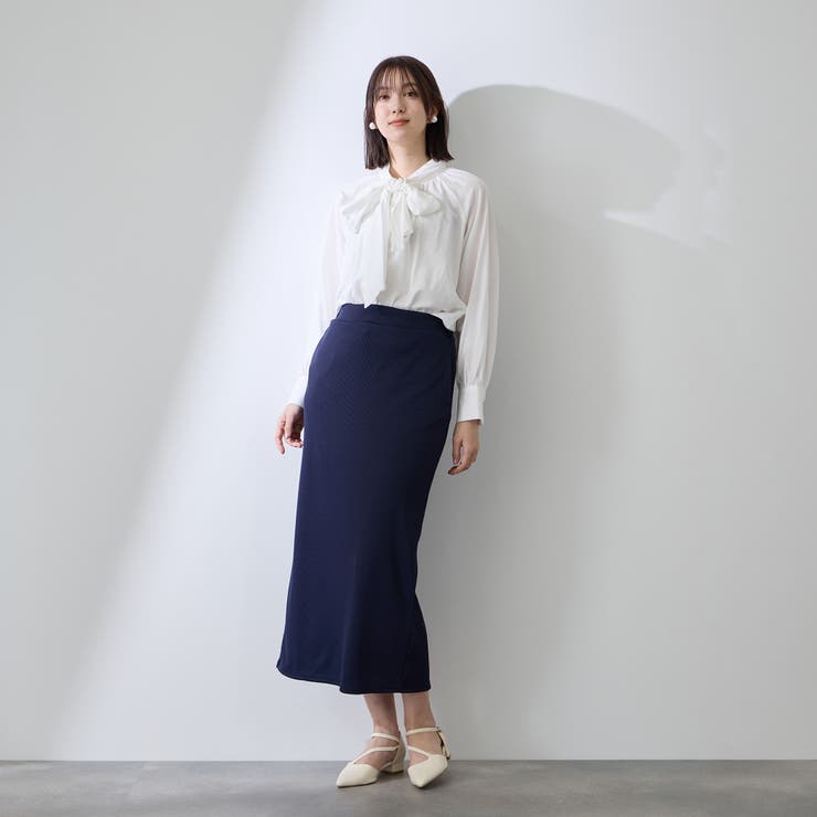 ミドルリブナロースカート≪洗濯機で洗える≫ | QUEENS COURT | 詳細画像10 