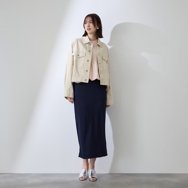 ミドルリブナロースカート≪洗濯機で洗える≫ | QUEENS COURT | 詳細画像12 