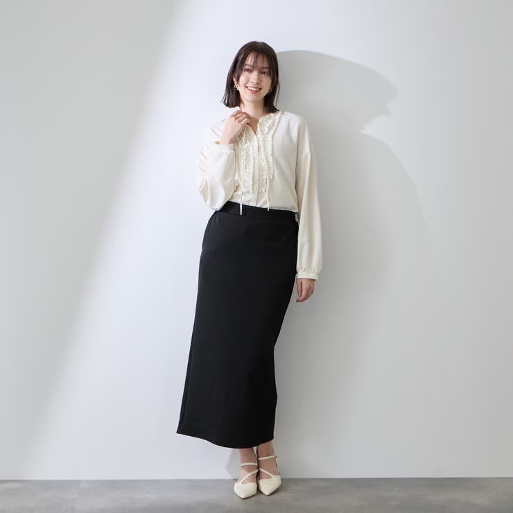 ミドルリブナロースカート≪洗濯機で洗える≫ | QUEENS COURT | 詳細画像6 