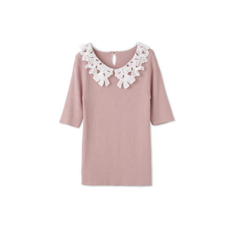 リボンレースカラーリブニット≪手洗い可能≫ | QUEENS COURT | 詳細画像15 