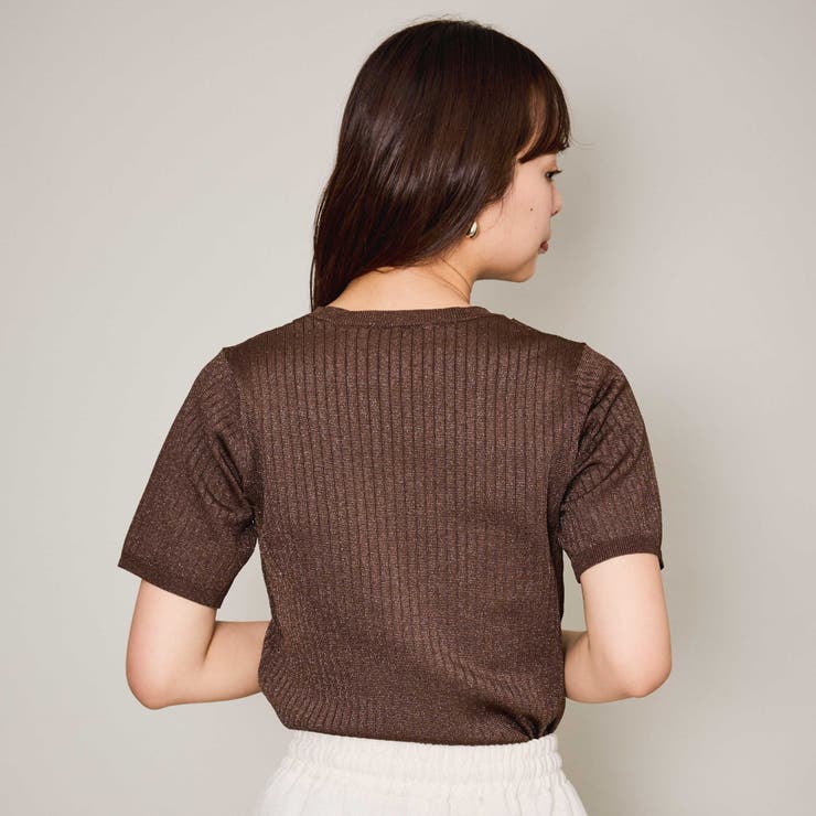 ブライトワイドリブニット≪手洗い可能≫ | QUEENS COURT | 詳細画像4 