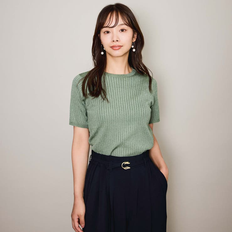 ブライトワイドリブニット≪手洗い可能≫ | QUEENS COURT | 詳細画像7 