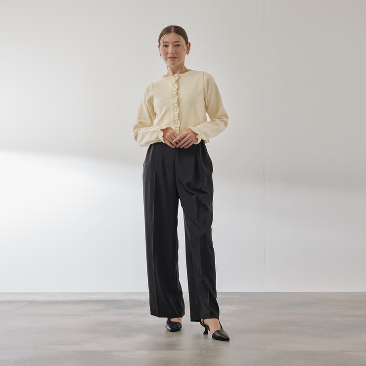 スポンディッシュニットフリルカーディガン≪手洗い可能≫ | QUEENS COURT | 詳細画像21 