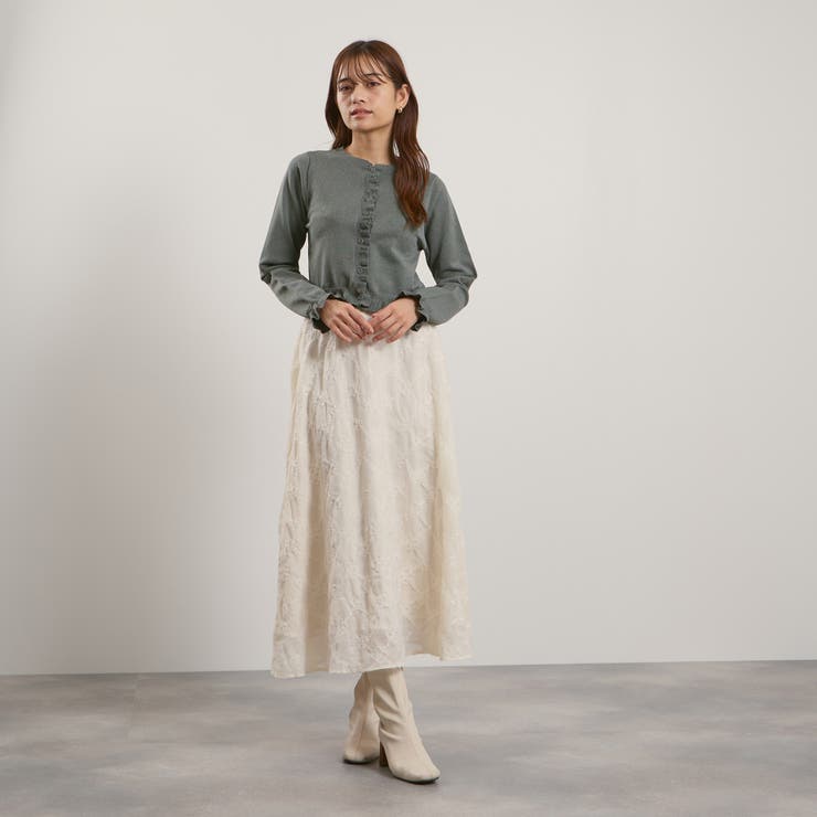 スポンディッシュニットフリルカーディガン≪手洗い可能≫ | QUEENS COURT | 詳細画像25 