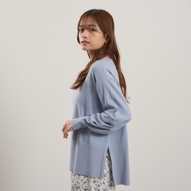 シアバターボートネックニット≪手洗い可能≫ | QUEENS COURT | 詳細画像17 