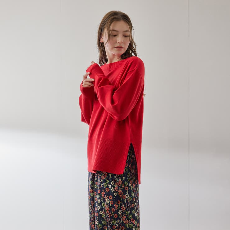 シアバターボートネックニット≪手洗い可能≫ | QUEENS COURT | 詳細画像4 