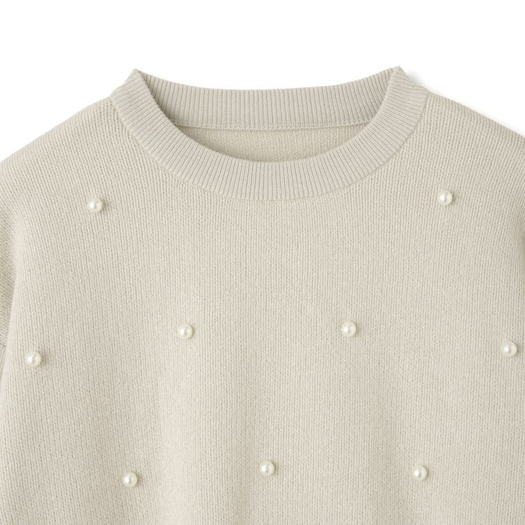 パールドットニットプルオーバー≪手洗い可能≫ | QUEENS COURT | 詳細画像16 