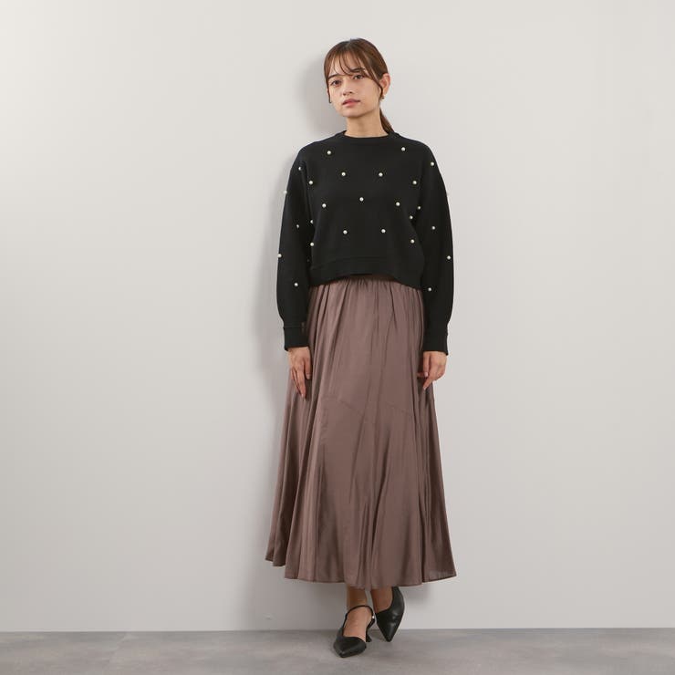パールドットニットプルオーバー≪手洗い可能≫ | QUEENS COURT | 詳細画像6 