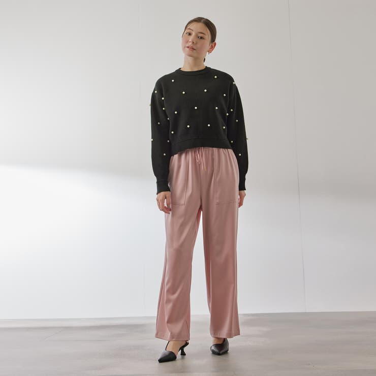 パールドットニットプルオーバー≪手洗い可能≫ | QUEENS COURT | 詳細画像7 