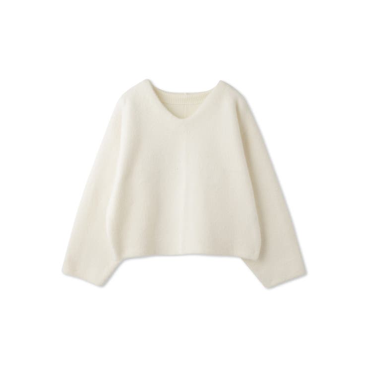 フェレットタッチWフェイスボクシーニット≪手洗い可能≫ | QUEENS COURT | 詳細画像16 