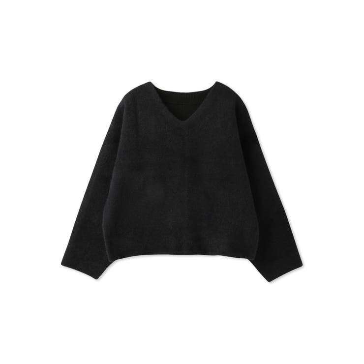 フェレットタッチWフェイスボクシーニット≪手洗い可能≫ | QUEENS COURT | 詳細画像17 