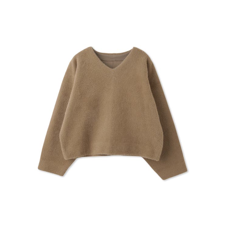 フェレットタッチWフェイスボクシーニット≪手洗い可能≫ | QUEENS COURT | 詳細画像19 