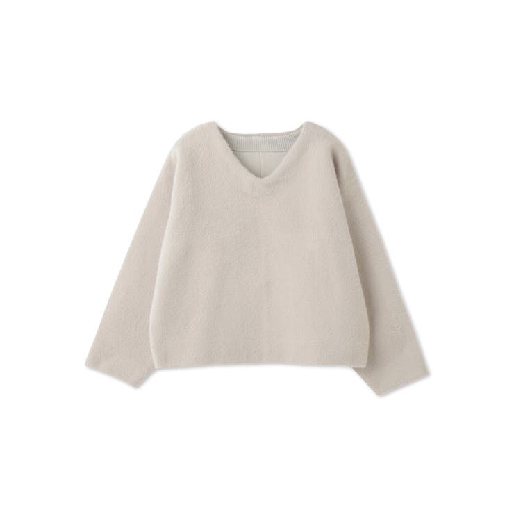 フェレットタッチWフェイスボクシーニット≪手洗い可能≫ | QUEENS COURT | 詳細画像20 