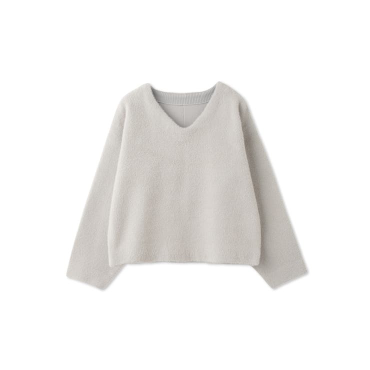 フェレットタッチWフェイスボクシーニット≪手洗い可能≫ | QUEENS COURT | 詳細画像21 