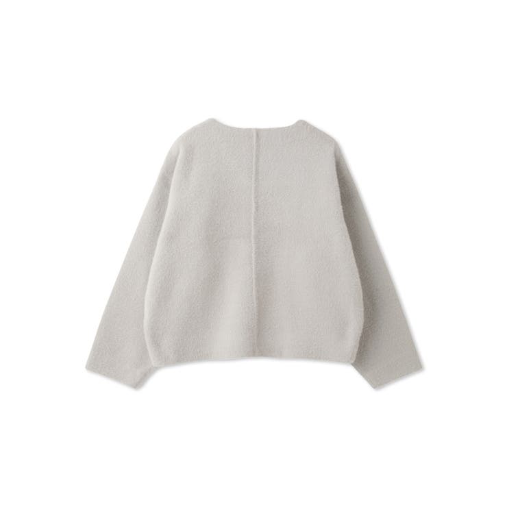 フェレットタッチWフェイスボクシーニット≪手洗い可能≫ | QUEENS COURT | 詳細画像22 