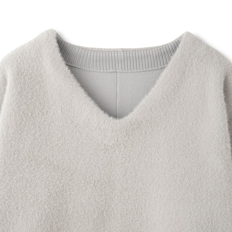 フェレットタッチWフェイスボクシーニット≪手洗い可能≫ | QUEENS COURT | 詳細画像23 