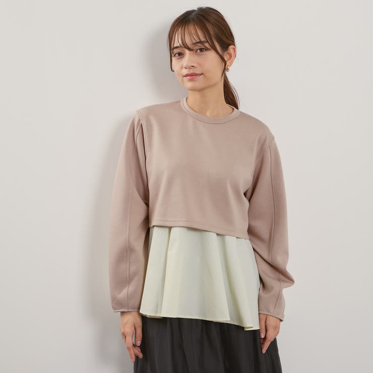 ダンボールレイヤードライクプルオーバー≪手洗い可能≫ | QUEENS COURT | 詳細画像5 