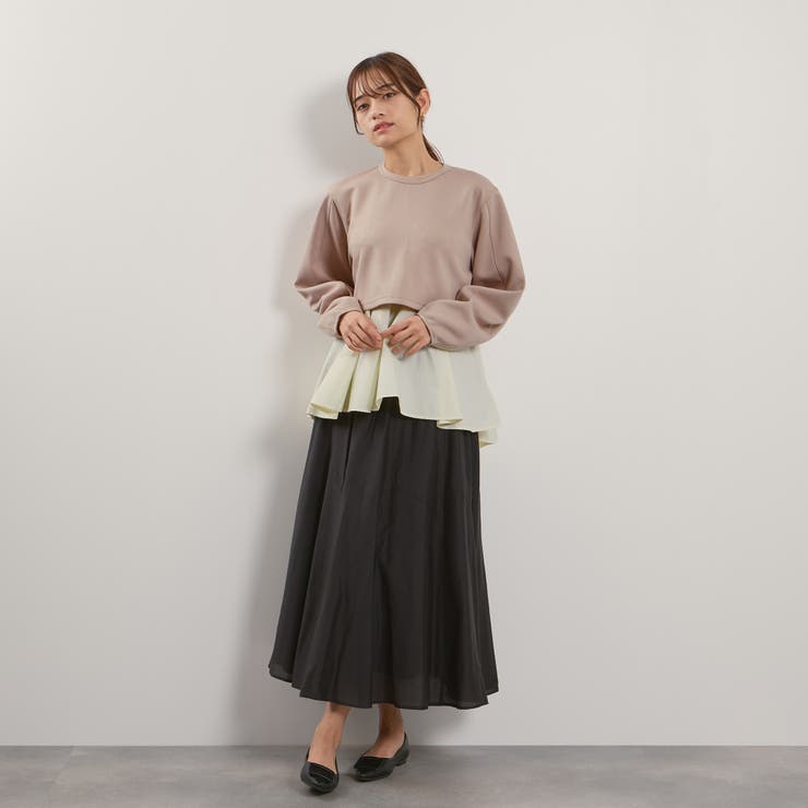 ダンボールレイヤードライクプルオーバー≪手洗い可能≫ | QUEENS COURT | 詳細画像6 