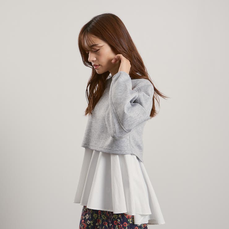 ダンボールレイヤードライクプルオーバー≪手洗い可能≫ | QUEENS COURT | 詳細画像7 