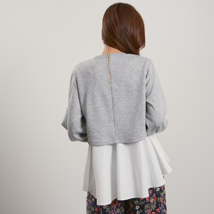 ダンボールレイヤードライクプルオーバー≪手洗い可能≫ | QUEENS COURT | 詳細画像8 