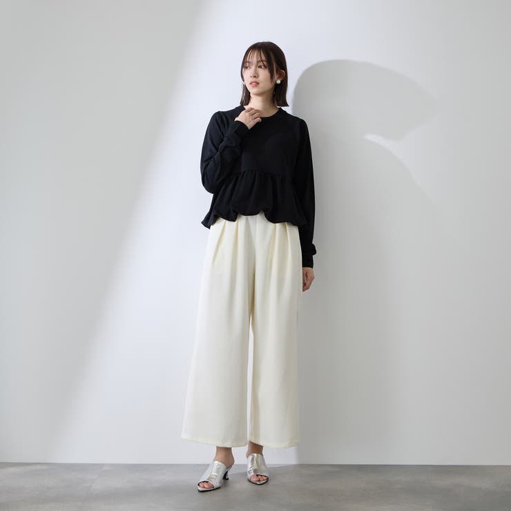 バルーンヘムニットプルオーバー≪手洗い可能≫ | QUEENS COURT | 詳細画像11 