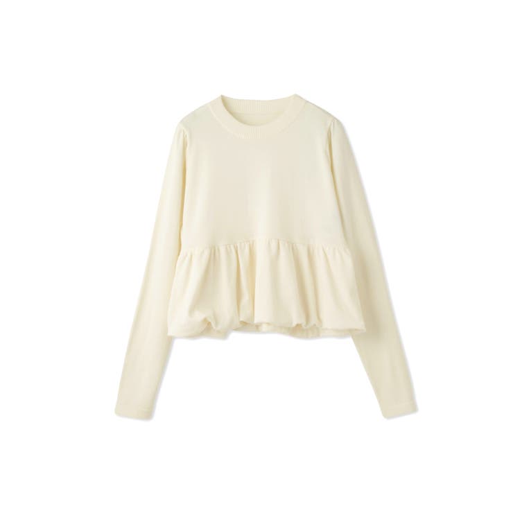 バルーンヘムニットプルオーバー≪手洗い可能≫ | QUEENS COURT | 詳細画像14 