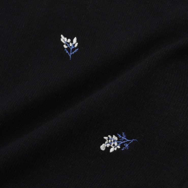フラワー刺繍ポロニットトップス | QUEENS COURT | 詳細画像22 