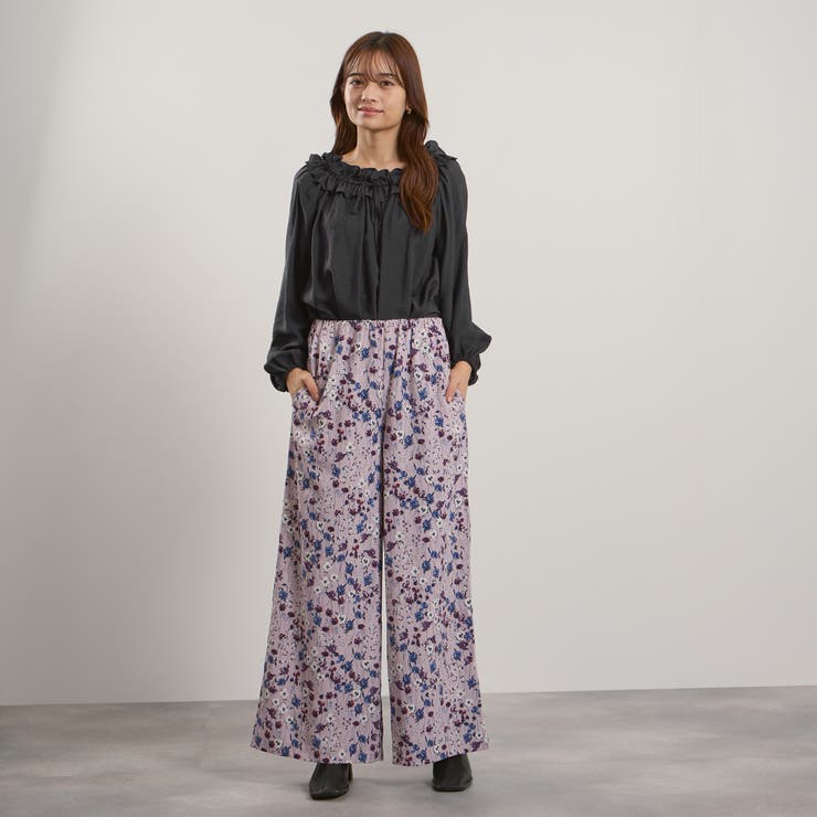 フリルカラーナローリボンブラウス≪手洗い可能≫ | QUEENS COURT | 詳細画像12 